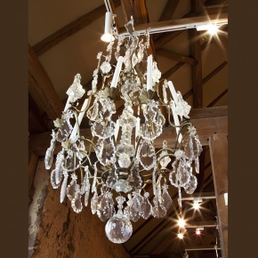  and Accessories  lighting  French Crystal Chandelier  antique